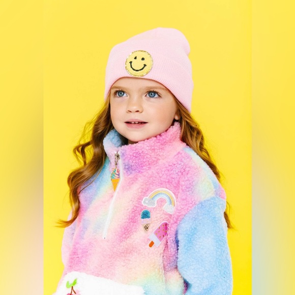 Stunning Lola & The Boys FUZZY PASTEL TIE DYE PATCH SET😍 - Picture 3 of 5